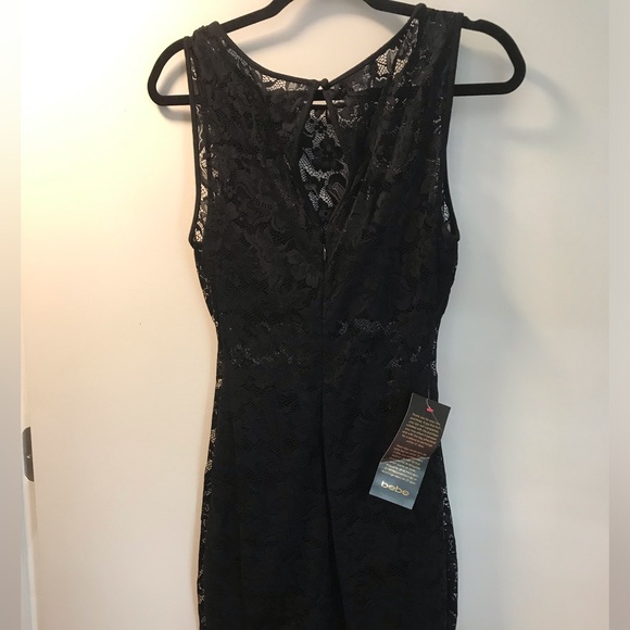 bebe Dresses & Skirts - Bebe lace bralette midi dress new with tags